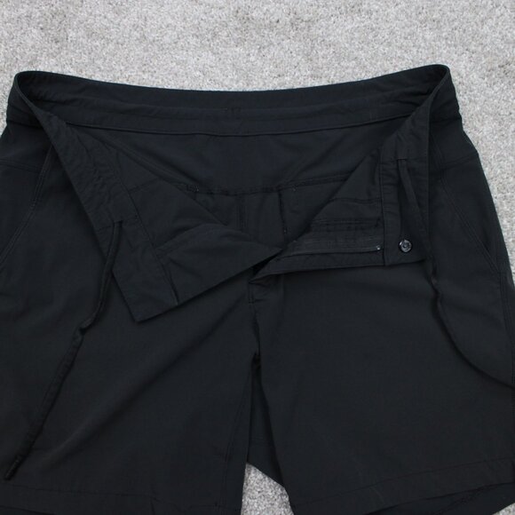 Lululemon Commission Shorts Mens 30 Black Drawstring 4 Way Stretch w/ 7" inseam - Picture 8 of 11